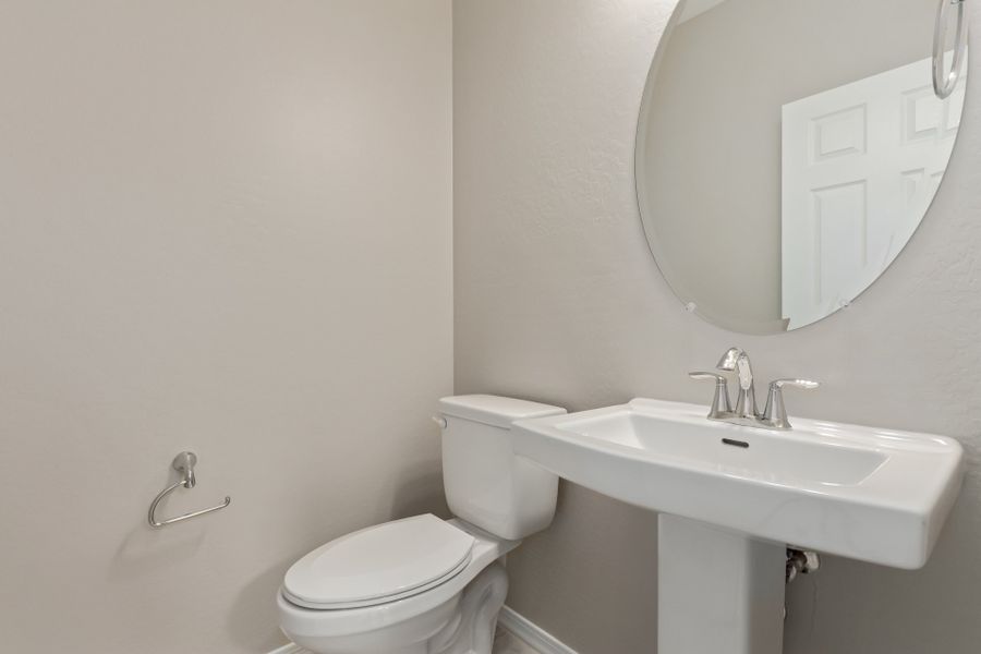 Representative furnished interior of a home built from the Turquoise by Taylor Morrison in Tierra Montana Encore Collection, Laveen (Image 61).