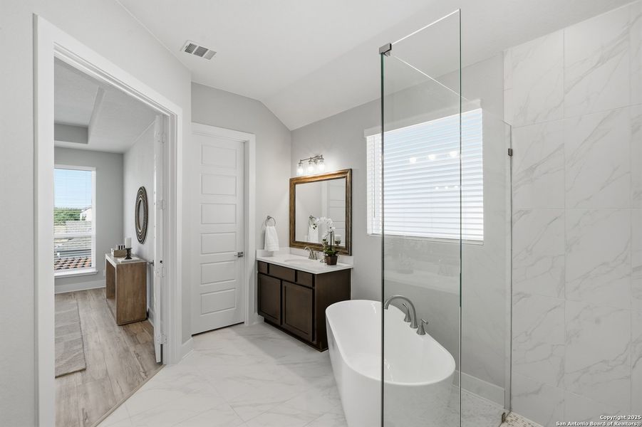 Furnished interior view inside a new home in Esperanza – New Phase Now Selling, Boerne (Image 4).