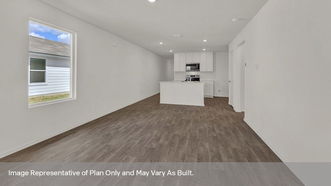 Representative unfurnished interior of a home built from the The Caprock by D.R. Horton in Lantana, Lockhart (Image 18). Representative unfurnished interior of a home built from the The Caprock by D.R. Horton in Lantana, Lockhart (Image 18).