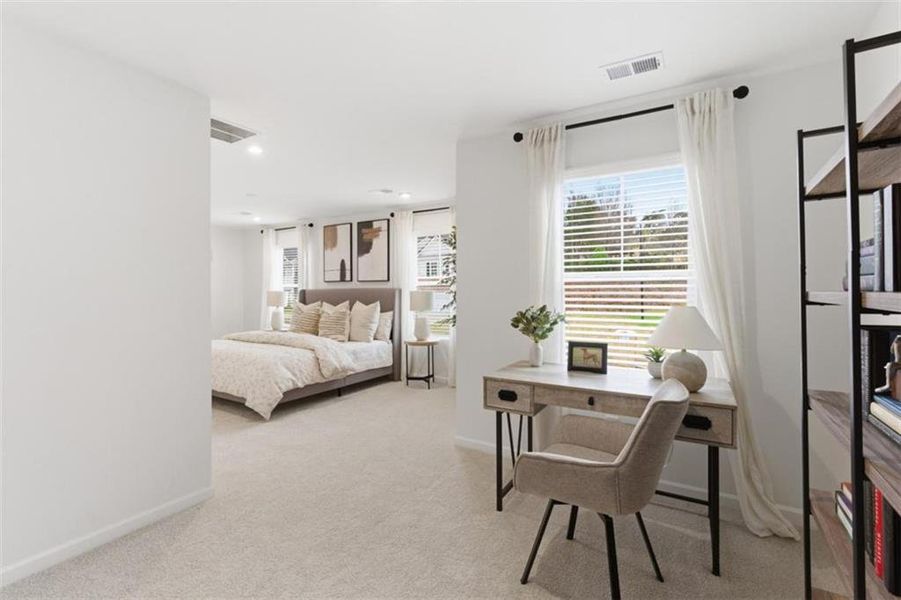Furnished interior view inside a new home in Park Center Pointe, Mableton (Image 15).