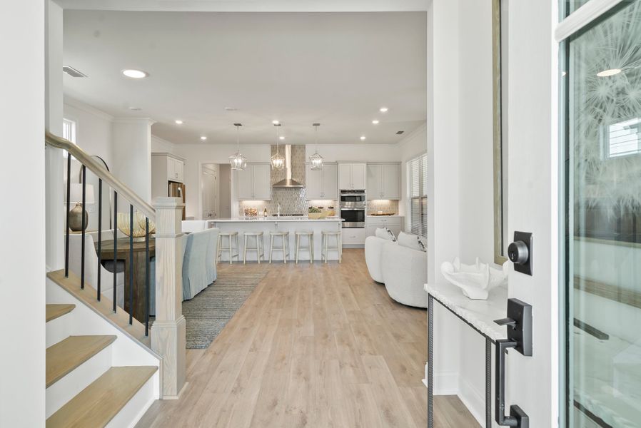 Representative furnished interior of a home built from the The Hickory by The Providence Group in Promenade at Sawnee Village, Cumming (Image 43).