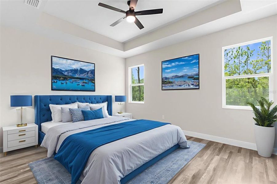 Furnished interior view inside a new home in , Weeki Wachee (Image 18).
