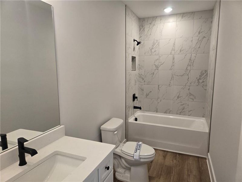 Furnished interior view inside a new home in Twin Lakes, Hoschton (Image 7). Furnished interior view inside a new home in Twin Lakes, Hoschton (Image 7).