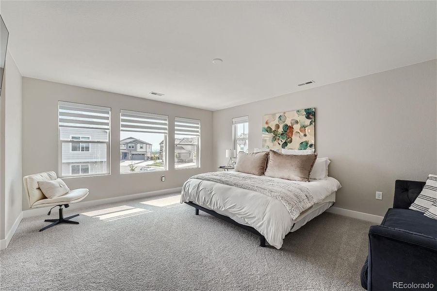 Furnished interior view inside a new home in Morgan Hill, Erie (Image 30).
