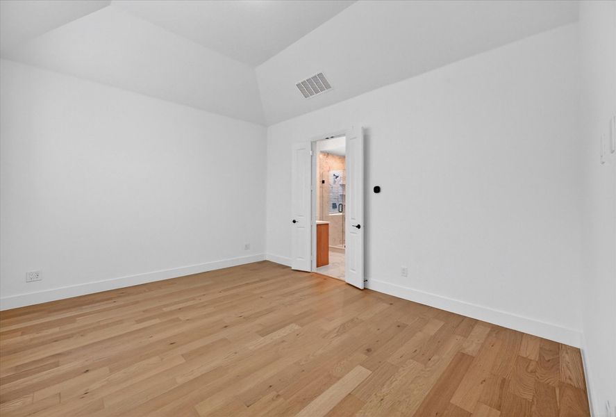 Representative Primary Bedroom - some options shown Representative Primary Bedroom - some options shown