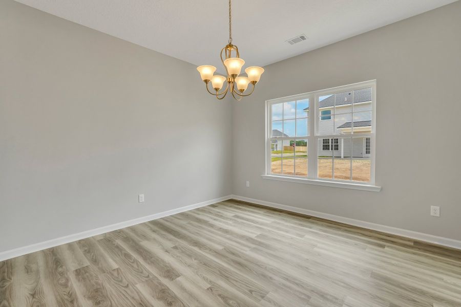 Representative unfurnished interior of a home built from the The Melwood by RTS Homes in Doctor's Creek, Ludowici (Image 26). Representative unfurnished interior of a home built from the The Melwood by RTS Homes in Doctor's Creek, Ludowici (Image 26).