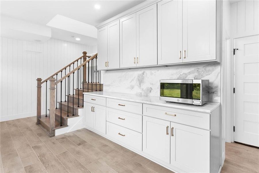 Furnished interior view inside a new home in , Canton (Image 17).