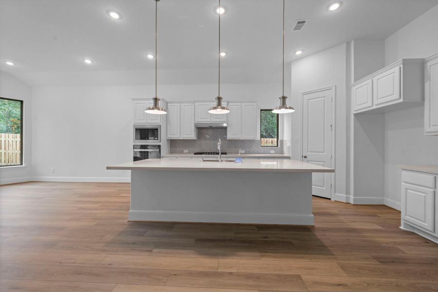 Furnished interior view inside a new home in Colton, Todd Mission (Image 12). Furnished interior view inside a new home in Colton, Todd Mission (Image 12).