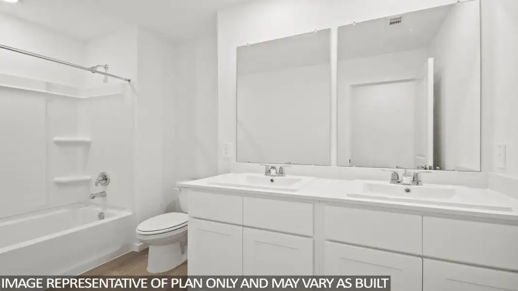 Furnished interior view inside a new home in Silverthorne, Conroe (Image 7). Furnished interior view inside a new home in Silverthorne, Conroe (Image 7).