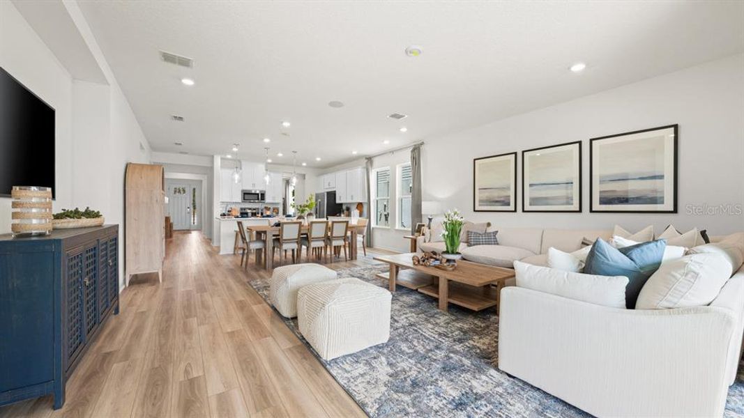 Furnished interior view inside a new home in Timber Ridge, Plant City (Image 33).