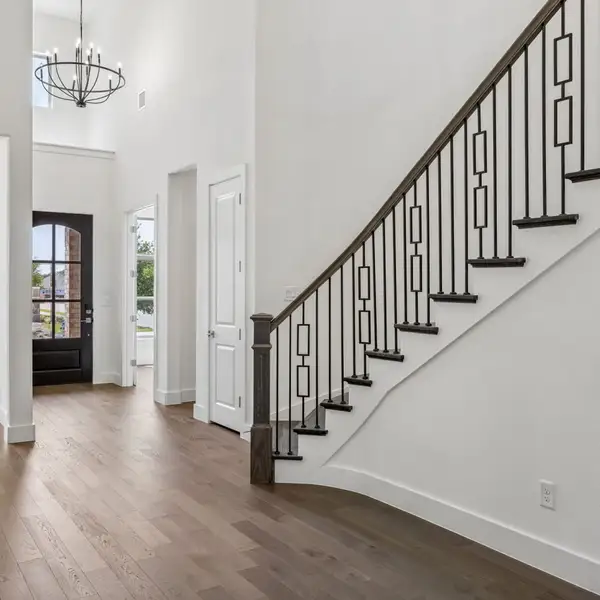 Spacious, unfurnished interior of a new home in The Parks at Wilson Creek, Celina (Image 58). Spacious, unfurnished interior of a new home in The Parks at Wilson Creek, Celina (Image 58).