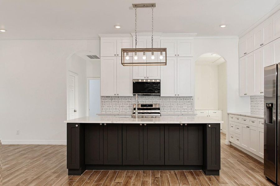 Furnished interior view inside a new home in , Magnolia (Image 4).