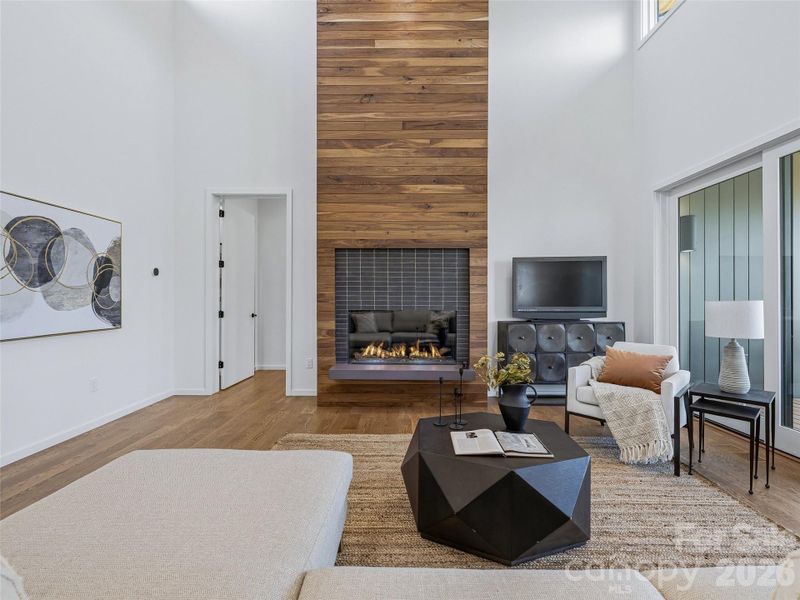 Furnished interior view inside a new home in , Asheville (Image 14).