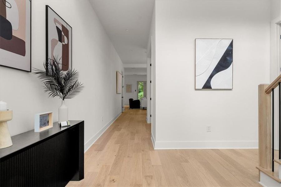 Furnished interior view inside a new home in , Atlanta (Image 16).