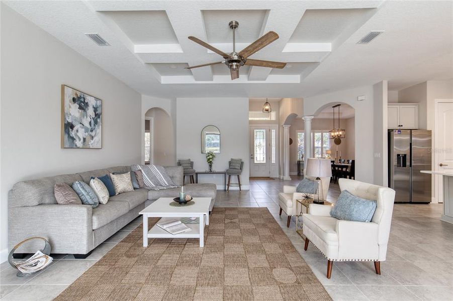 Furnished interior view inside a new home in , Ormond Beach (Image 46).
