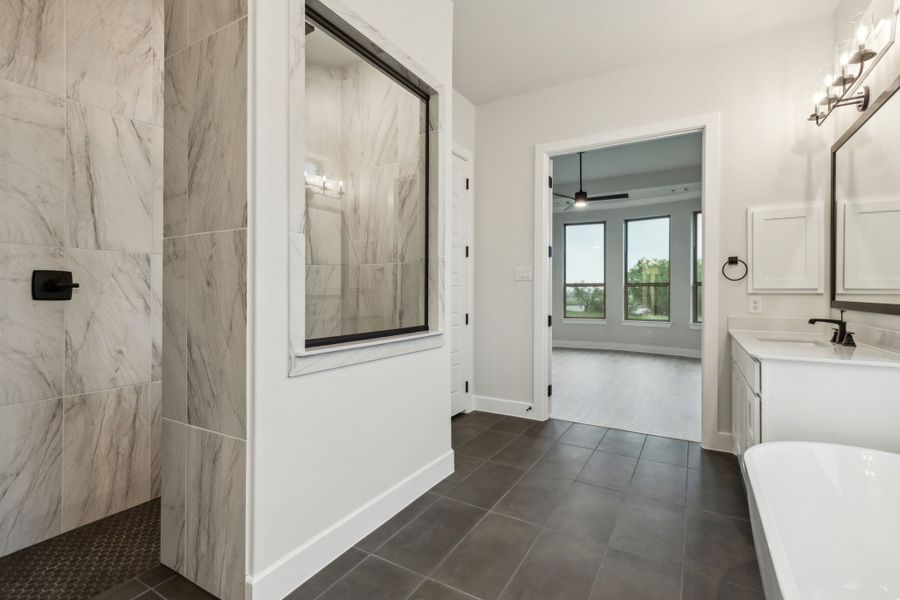 Image 13 representing the Valencia by Chesmar Homes in Lakeview Heights, Azle, TX. Image 13 representing the Valencia by Chesmar Homes in Lakeview Heights, Azle, TX.