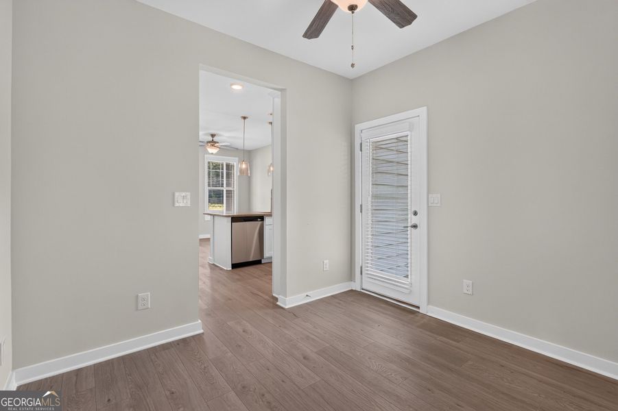 Spacious, unfurnished interior of a new home in The Cottages at East Lanier, Fayetteville (Image 13).