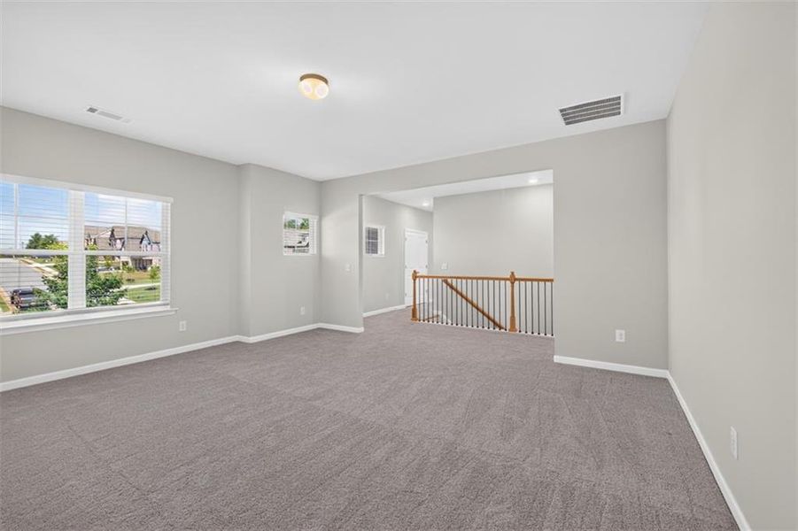 Spacious, unfurnished interior of a new home in Overlook at Hamilton Mill, Auburn (Image 40).