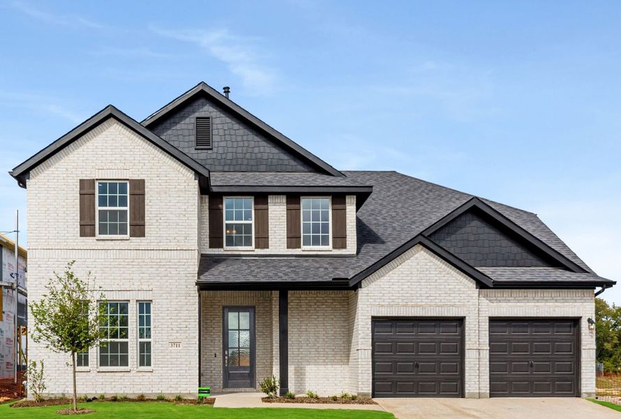 Front exterior of a home in the Myrtle Creek community, located in Waxahachie, TX (Image 13). Front exterior of a home in the Myrtle Creek community, located in Waxahachie, TX (Image 13).