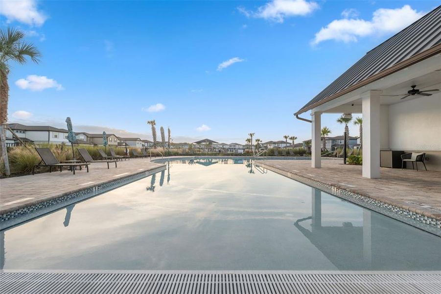 1 Min walk from heated pool complex