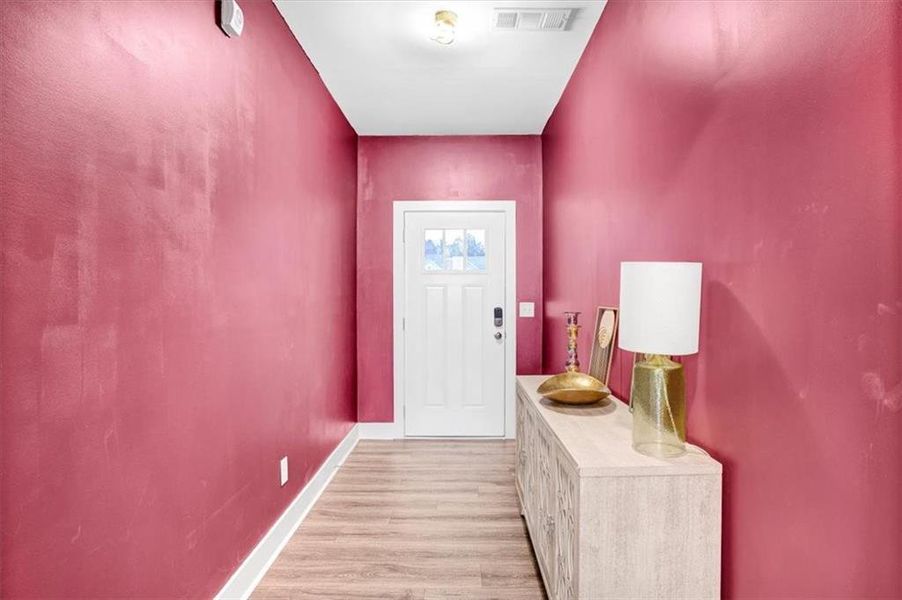 Furnished interior view inside a new home in Renaissance at South Park, Fairburn (Image 12).