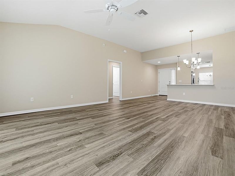 Spacious, unfurnished interior of a new home in , The Villages (Image 33). Spacious, unfurnished interior of a new home in , The Villages (Image 33).