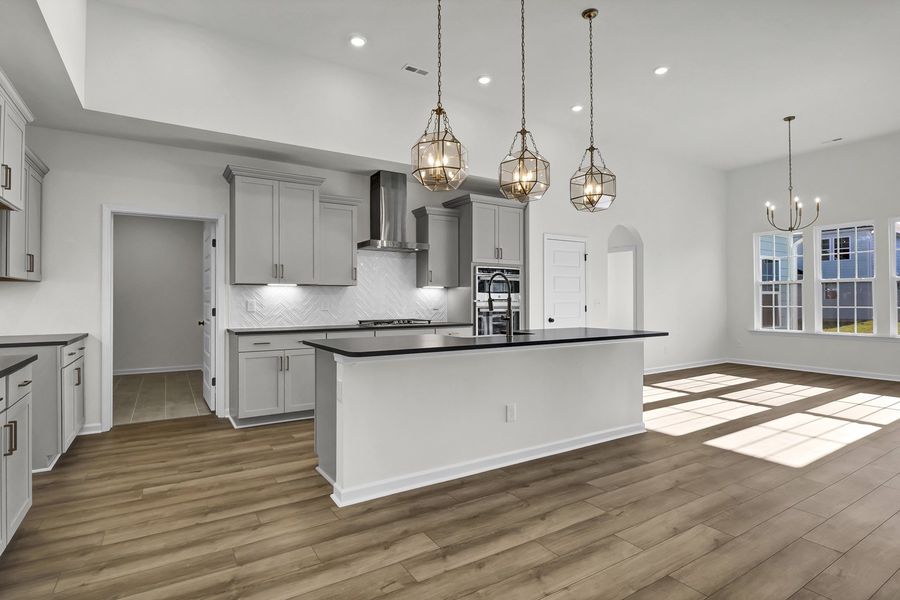 Furnished interior view inside a new home in Grand Park, Leland (Image 5). Furnished interior view inside a new home in Grand Park, Leland (Image 5).