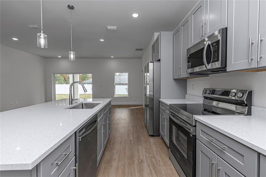 Furnished interior view inside a new home in , Citrus Springs (Image 14).