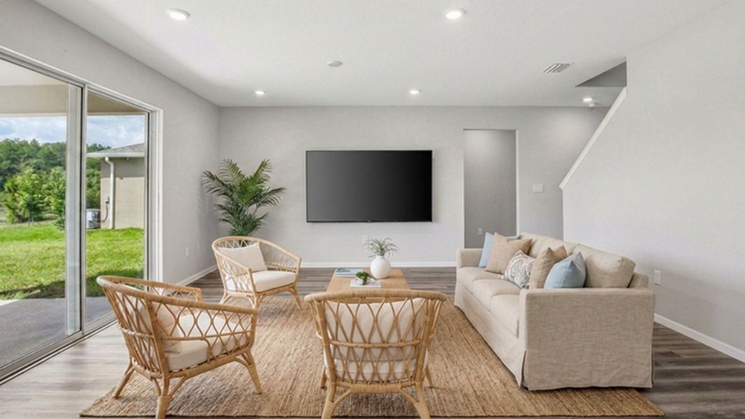 Representative furnished interior of a home built from the Jordyn II by D.R. Horton in Deerbrook, Land O' Lakes (Image 5). Representative furnished interior of a home built from the Jordyn II by D.R. Horton in Deerbrook, Land O' Lakes (Image 5).