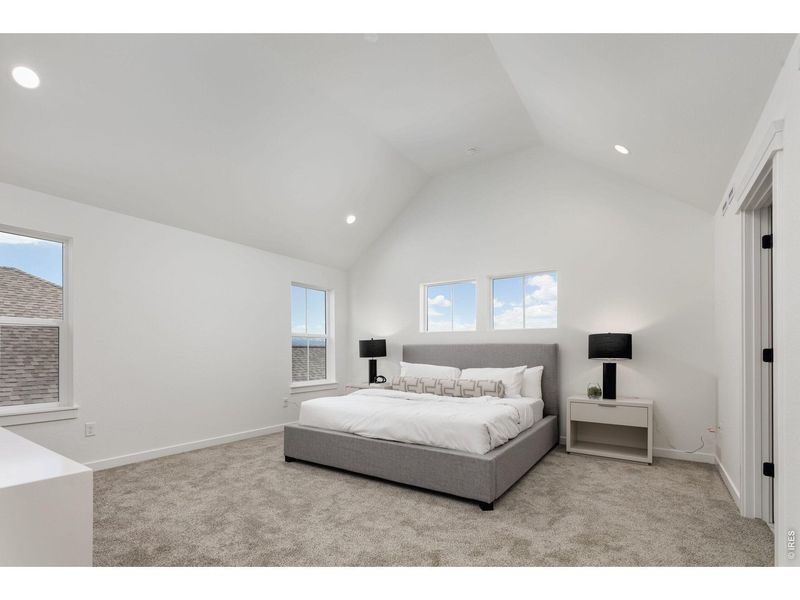 Furnished interior view inside a new home in Westerly, Erie (Image 9).