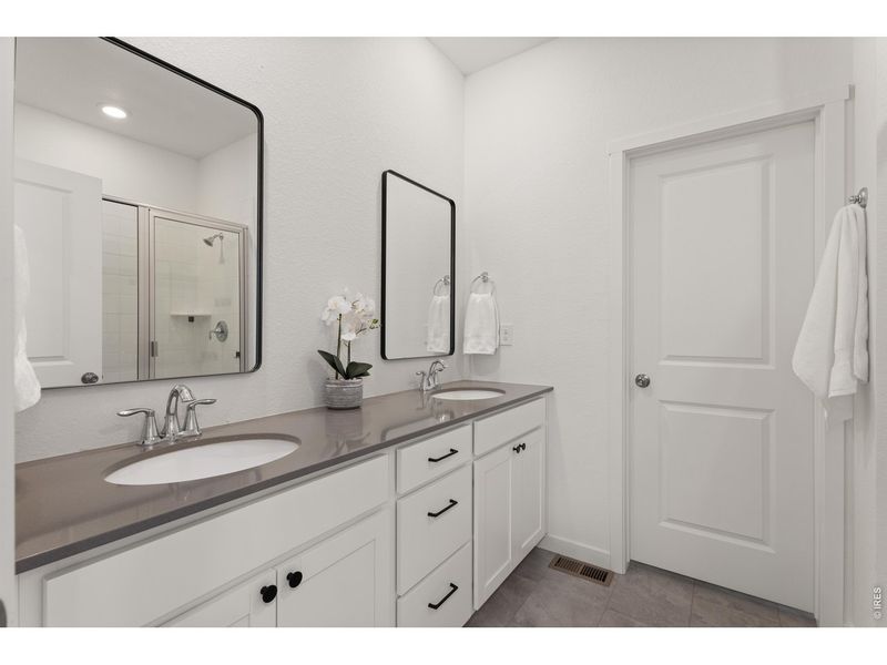 Furnished interior view inside a new home in Whisper Village, Arvada (Image 24).