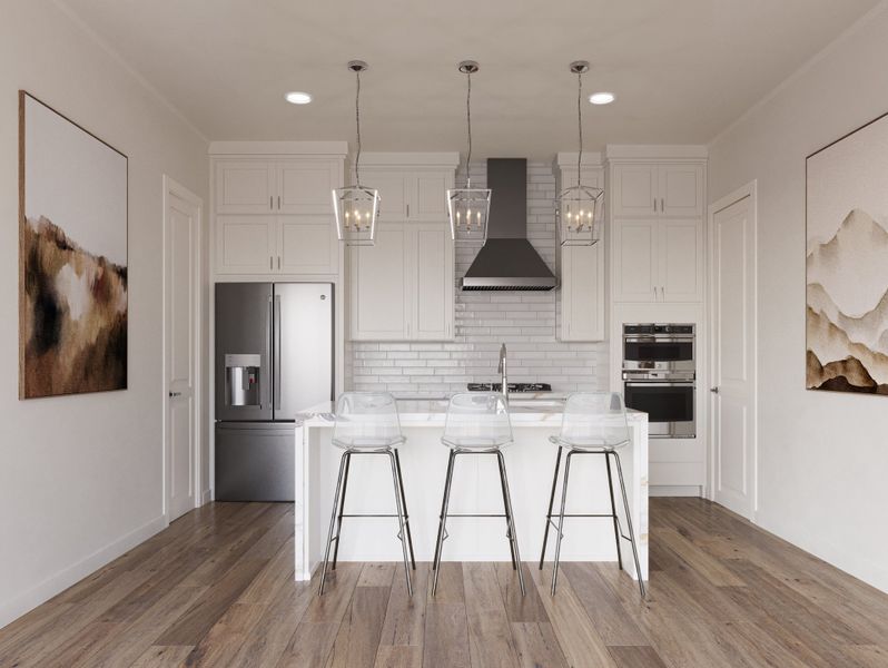 Kitchen - Interior Rendering