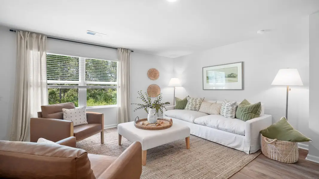Representative furnished interior of a home built from the Cali by D.R. Horton in The Pines at New Hampstead, Savannah (Image 8).