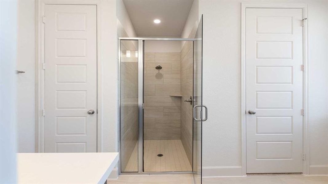 Furnished interior view inside a new home in The Parks At Wilson Creek 40', Celina (Image 7).