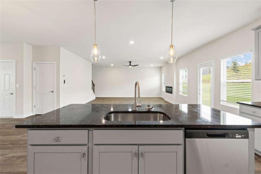 Furnished interior view inside a new home in Millstone Manor, Conyers (Image 8).