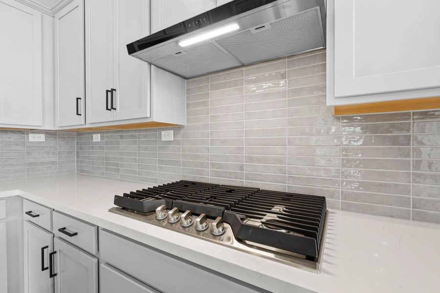 Close-up of interior finishes inside a home in Sienna 45', 50', Missouri City (Image 16).