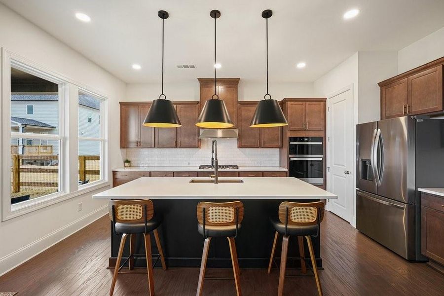 Furnished interior view inside a new home in , Canton (Image 17). Furnished interior view inside a new home in , Canton (Image 17).