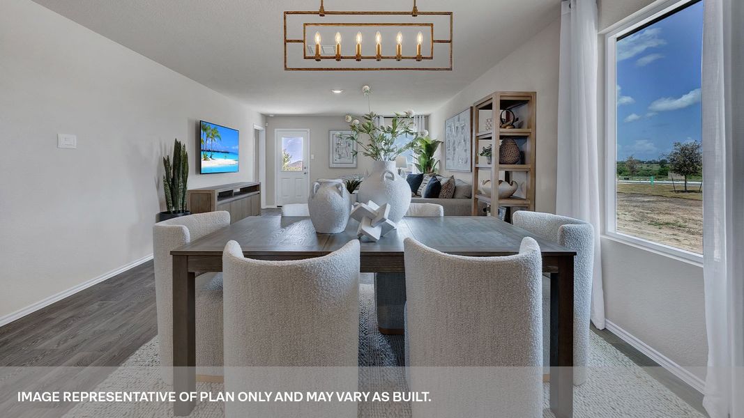 Furnished interior view inside a new home in Sunset Oaks, Maxwell (Image 16).