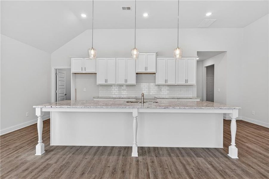 Furnished interior view inside a new home in Waters Edge, Mansfield (Image 5).