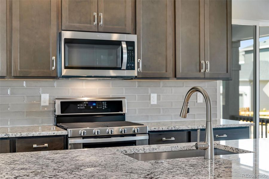 Furnished interior view inside a new home in Crescendo Collection at Reunion, Commerce City (Image 10). Furnished interior view inside a new home in Crescendo Collection at Reunion, Commerce City (Image 10).