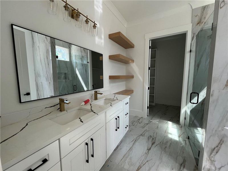 Furnished interior view inside a new home in , Grayson (Image 6).