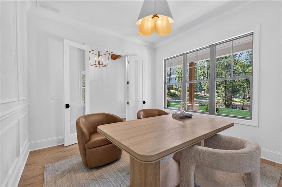 Furnished interior view inside a new home in , Woodstock (Image 33).