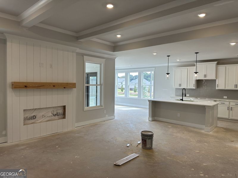 In-progress construction of a new home in Rosewood Lake Preserve, Hoschton, GA (Image 32). In-progress construction of a new home in Rosewood Lake Preserve, Hoschton, GA (Image 32).