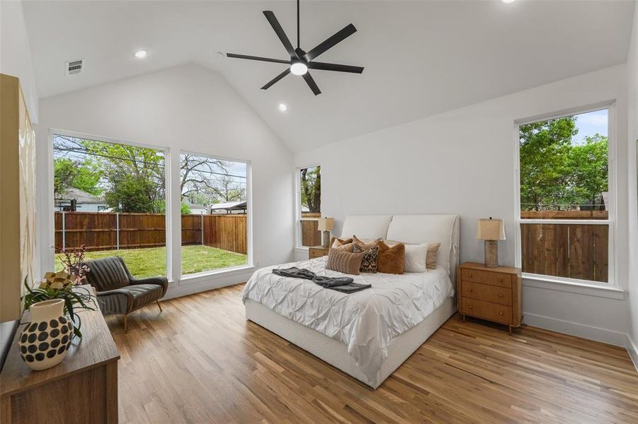 Furnished interior view inside a new home in , Dallas (Image 29).