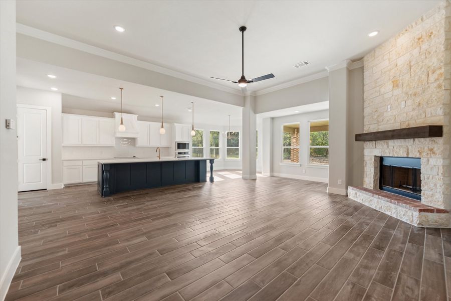 Spacious, unfurnished interior of a new home in Vista Oaks Estates, Royse City (Image 30). Spacious, unfurnished interior of a new home in Vista Oaks Estates, Royse City (Image 30).