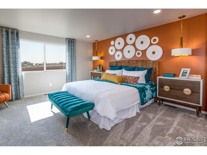 Furnished interior view inside a new home in Prairie Song, Windsor (Image 10).