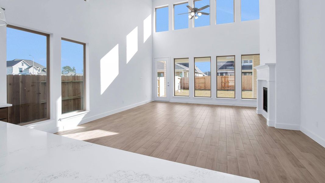Spacious, unfurnished interior of a new home in Escondido, Magnolia (Image 6). Spacious, unfurnished interior of a new home in Escondido, Magnolia (Image 6).
