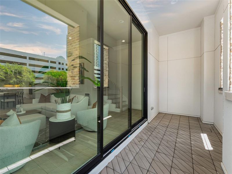 Furnished interior view inside a new home in , Irving (Image 28). Furnished interior view inside a new home in , Irving (Image 28).