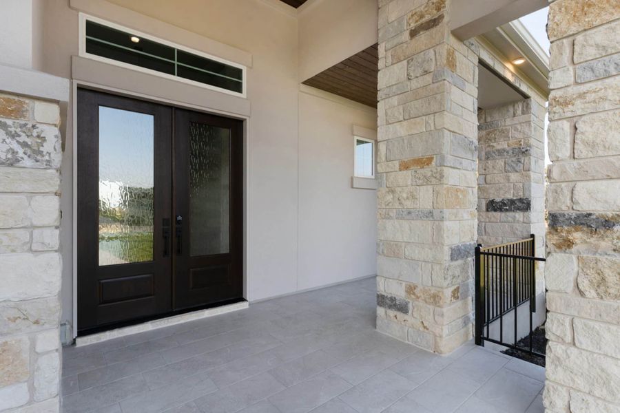 Exterior details and patio area of a home in Feathergrass, Florence (Image 40).