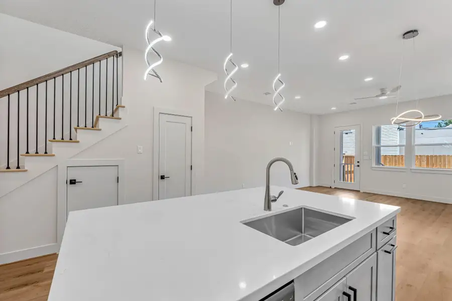 Furnished interior view inside a new home in , Houston (Image 7).